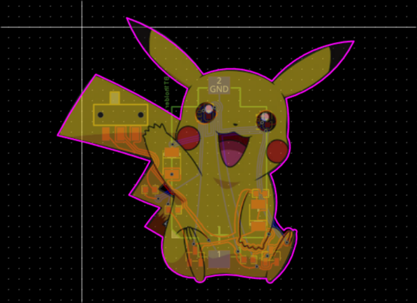 Pikachu PCB